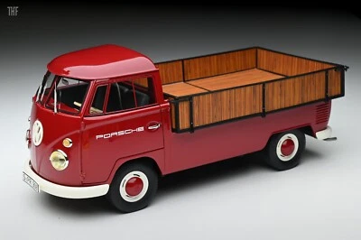 1/18 Premium Classixxs Volkswagen VW T1 TRANSPORTER Porsche Team pick-up-30075 - Image 1 of 4