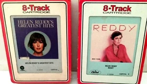 3 Vintage Helen Reddy 8 Track Tapes Greatest Hits, Free & Easy and Reddy - Picture 1 of 6