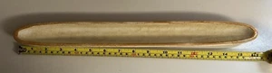 Casafina Pottery Yellow Olive Boat Dish Tray 16" Mid Century made in Italy - Picture 1 of 2