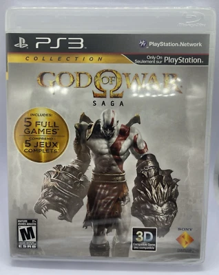 God of War Saga PS3 | Neuf Blister VF/EN | 5 Jeux | Edition Collector Rare - Immagine 1 di 4