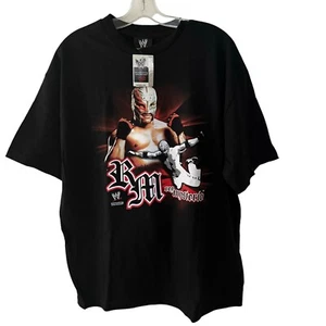 Vtg WWE Rey Mysterio 619 Wrestling 2000s 2 Sided Graphic T Shirt Size XL 2002 - Picture 1 of 8