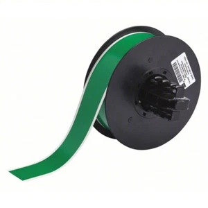 Brady B30C-1125-595-GN Indoor/Outdoor Vinyl Label Tape 1.125" x 100 ft, Green - Picture 1 of 7