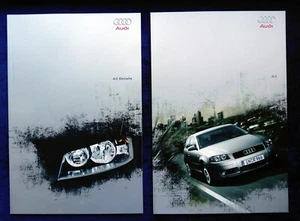 AUDI A3 Prospekt 09.2003  dazu den Prospekt A3 " Technik, Farben u. Polster" - Bild 1 von 12