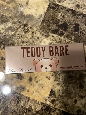 Too Faced Teddy Bare It All Eye Shadow Palette NIB Authentic - Image 1 of 2