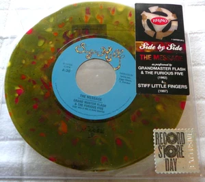 GRANDMASTER FLASH / STIFF LITTLE FINGERS RSD COLORED VINYL 7" RECORD - Bild 1 von 1