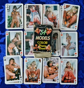 Vintage Deck of Playing Cards for Adults Rare Collectible Erotic 54 Cards 2 - Picture 1 of 8