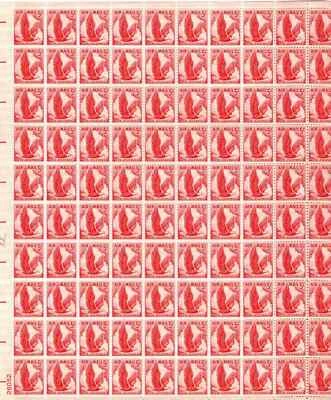 #C-50 EAGLE IN FLIGHT-AIR MAIL SHEET  MNH - Image 1 of 3