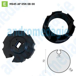 PULEGGIA CORONA OGIVA Ø 70 MM Corona e Puleggia per albero tenda da sole - Imagen 1 de 1