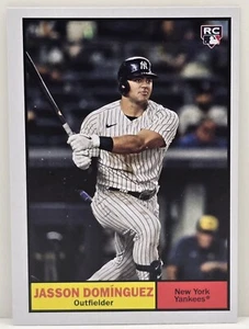 2024 Topps Archives Jasson Dominguez Image Variation RC SP #1 - Picture 1 of 2