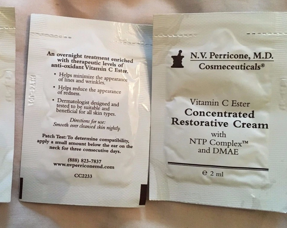 2 x Perricone MD Concentrated Restorative Treatment Cream 2ml sachets (4ml)  - Image 1 of 1
