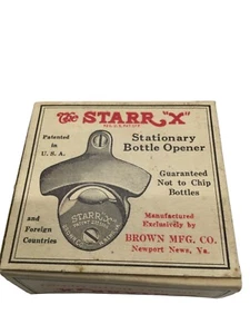 Starr X Open Bottle Here Opener (B3B-2) USA Made (JSF6) w/Box 201 1 Screw - Picture 1 of 13