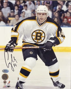 Boston Bruins Signed Sergei Samsonov 8x10 Stevie Y Authentic  - Picture 1 of 2