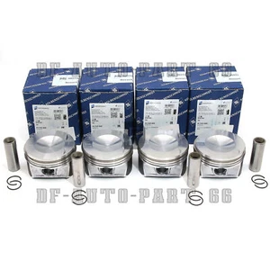 Φ20mm 82.5mm Pistons & Rings 4X Set For VW GTI Passat AUDI A4 2.0 TFSI BWA BPY - Picture 1 of 5