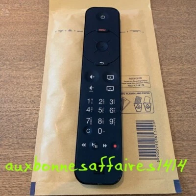 TELECOMMANDE ORANGE DECODEUR TV4 UHD-En  Très Bon Etat + Piles Neuve - Photo 1/2