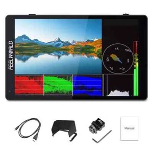 FEELWORLD F7 PRO 7 Inch Camera Field Monitor 4K HDMI 3D LUT LCD IPS Touch Screen - Picture 1 of 16