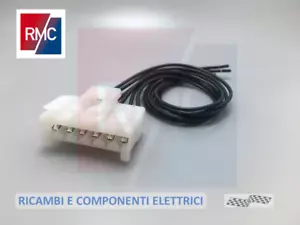 Connettore ORIGINALE 6 vie cablato per fanale posteriore Fiat Ducato Alfa Lancia - Foto 1 di 1