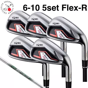HONMA Golf Tour World GS Iron #6-10 5 Set N.S.PRO 950GH neo Flex R Steel Shaft - Picture 1 of 11