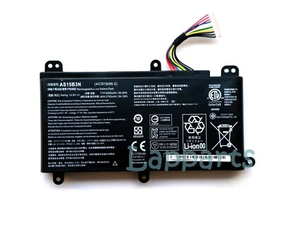 Original AS15B3N Battery for Acer Predator 17 G9-791 G9-792 15 G9-591 G9-592G - Image 1 of 2