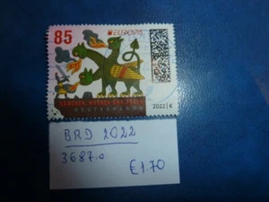 BRD 2022, Europa: Märchen, Michel 3687, o - Imagen 1 de 1