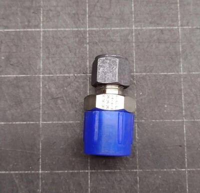 New Parker® CPI Male Connector 6-8 FBZ-SS 316SS Similar to Swagelok SS-600-1-8 - Image 1 of 3