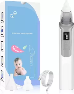 Electric Baby Nasal Aspirator, Baby Nose Sucker, 6 Levels  - Picture 1 of 6