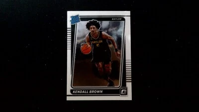 2022 Chronicles Donruss Optic Draft Picks Rated Rookie Kendall Brown - Image 1 of 2