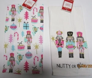 TOWELS..KITCHEN-HAND..15" X 25". NUTTY OR NICE..DRUMMER BOY - Picture 1 of 3