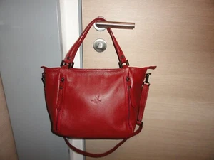 Damen echt Leder Tasche/ Schultertasche GENUINE LEATHER Borse in Belle, Made in - Bild 1 von 6