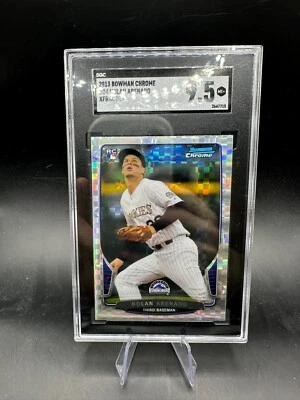 2013 Bowman Chrome NOLAN ARENADO Xfractor Refractor #24 Rookie RC SGC 9.5 SP HOF - Image 1 of 2