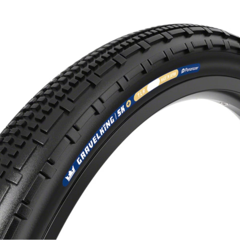 Panaracer 27.5x1.90 GravelKing SK+ Black Tubeless Beadlock - Image 1 of 1