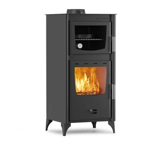 Stufa a Legna con Forno 12 KW - Foto 1 di 3