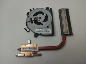 Fujitsu Lifebook A555 Cooling CPU Fan with Heatsink FBFH9001010 48FH8FAJT10 - Picture 1 of 2
