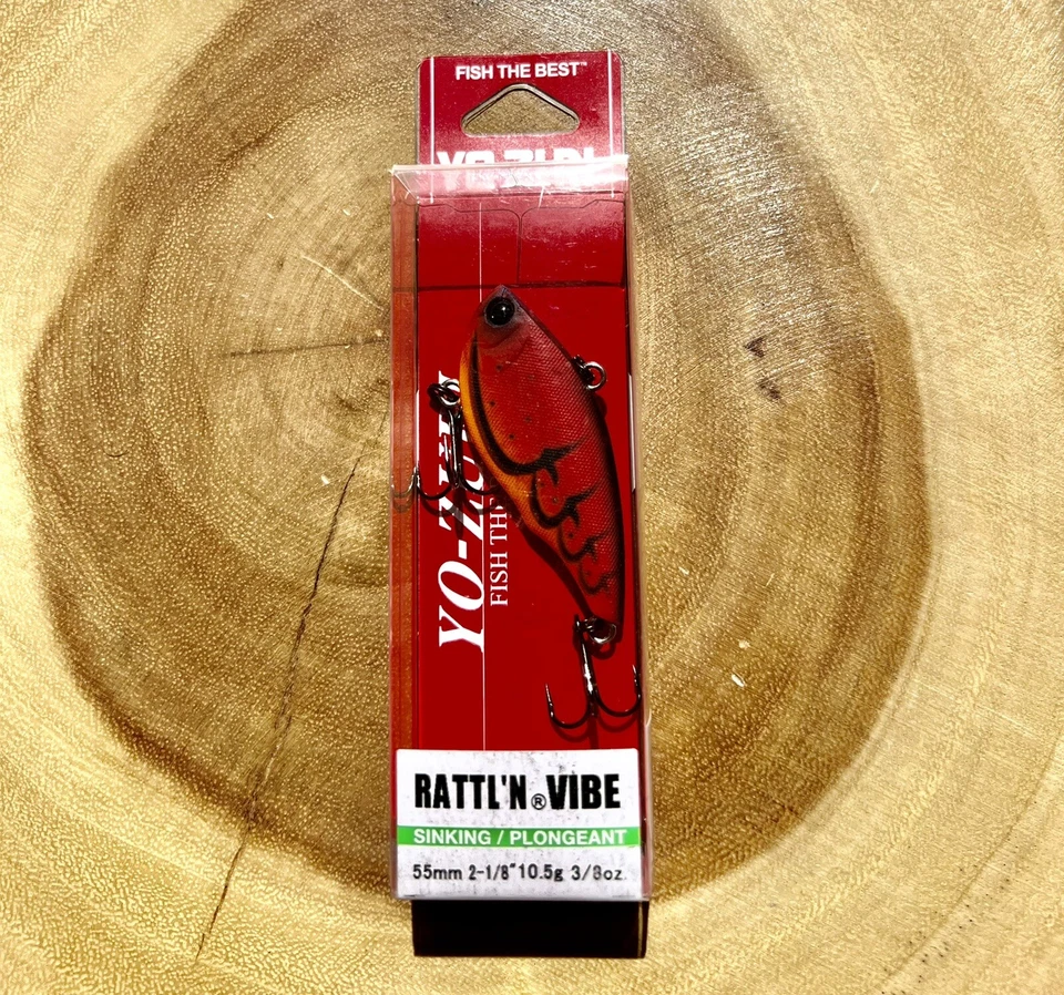 Yo-Zuri RattL'N Vibe, Приманка Lipless, Рыбалка на Бас, Бесплатная Доставка! Новый с Ярлыками! - Изображение 1 из 4