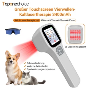 Schmerzlinderung Soft Laser Therapie Gerät für Haustier Katze Hund Infrarotlicht - Bild 1 von 13