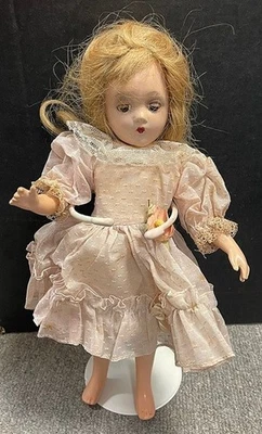 Muñeca Wendy Ann 1935-48 Madame Alexander cintura torcida composición Foto 1 de 4