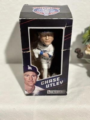 #26 Chase Utley Los Angeles Dodgers 2018 Bobblehead SGA 60th Anniversary Edition - Image 1 of 4