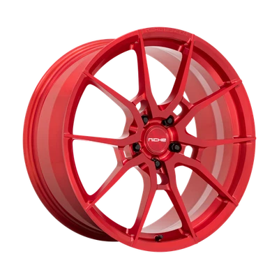 Juego de 4 ruedas forjadas Niche T113 Kanan 20x10,5 rojo caramelo cepillado 5x112 (35 mm) Foto 1 de 4