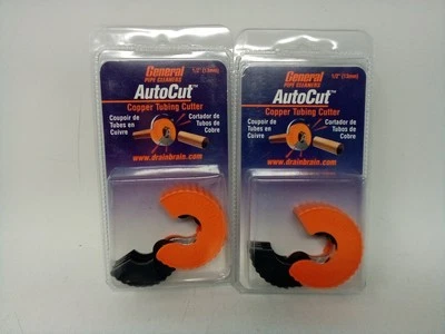 General Pipe Cleaners 1/2 Inch AutoCut Copper Tubing Cutter ( ATC-12) - 2Pck