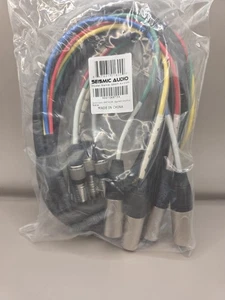 - SAXT - 4x10M - 4 Kanal 1/4" TRS auf XLR Stecker Snake Kabel - 10 Fuß lang - Se... - Bild 1 von 6