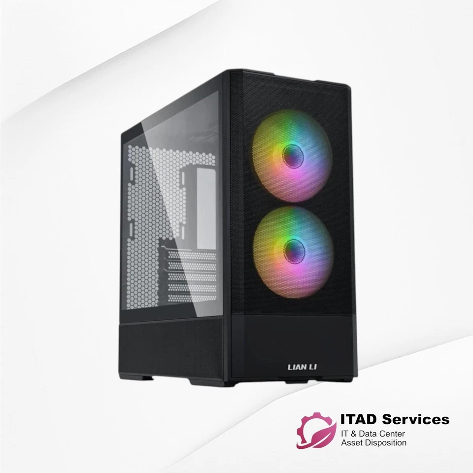 LIAN LI LANCOOL 207 BLACK Mid Tower Gaming Desktop PC Case - Image 1 of 1