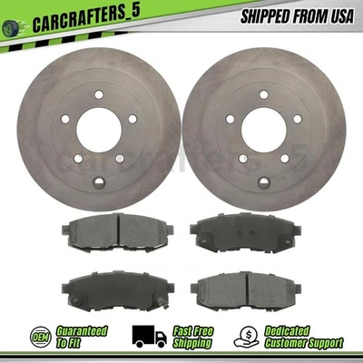 Juego de pastillas de freno de disco traseras OE para Mazda MPV 2004 2005 2006 3,0 L Foto 1 de 4