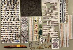 Lot of Jungle, Animal, Safari Stickers, Cut Outs! Making Memories, Etc #2 - Picture 1 of 5