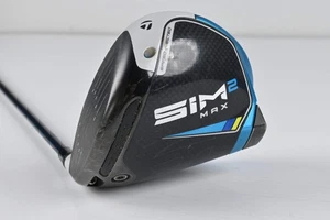 Left Hand Taylormade SIM2 Max Driver / 10.5 Degree / Regular Flex Fujikura - Picture 1 of 8