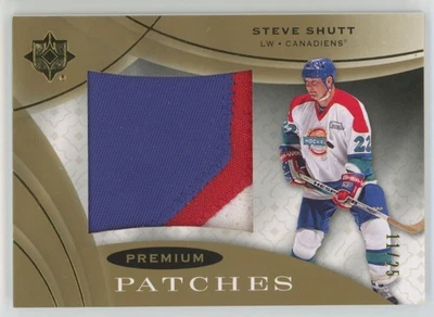 2008-09 UPPER DECK ULTIMATE Steve Shutt PREMIUM PATCHES /25 - Image 1 of 2