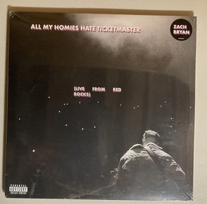 Zach Bryan All My Homies Hate Ticketmaster Live From Red Rocks 3LP 1966/2500 - Imagen 1 de 8