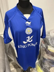 Camisa de fútbol Leicester City Home Burrda Sport King Power para hombre talla 2XL - Imagen 1 de 5