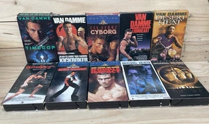 Jean-Claude Van Damme Action Movie VHS Tapes Lot Set Bundle - Picture 1 of 16