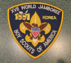 1991 17th World Scout Jamboree South Korea BSA Contingent Jacket Patch - Bild 1 von 2