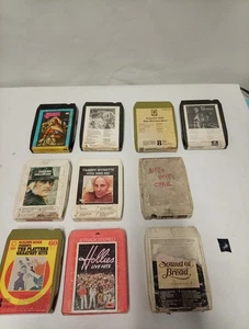 8 track tapes joblot Untested - Imagen 1 de 13
