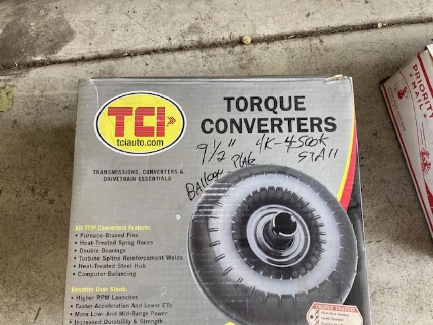 chevy th350 torque converter 9 1/2" diameter (NOT A TCI ) - Image 1 of 1